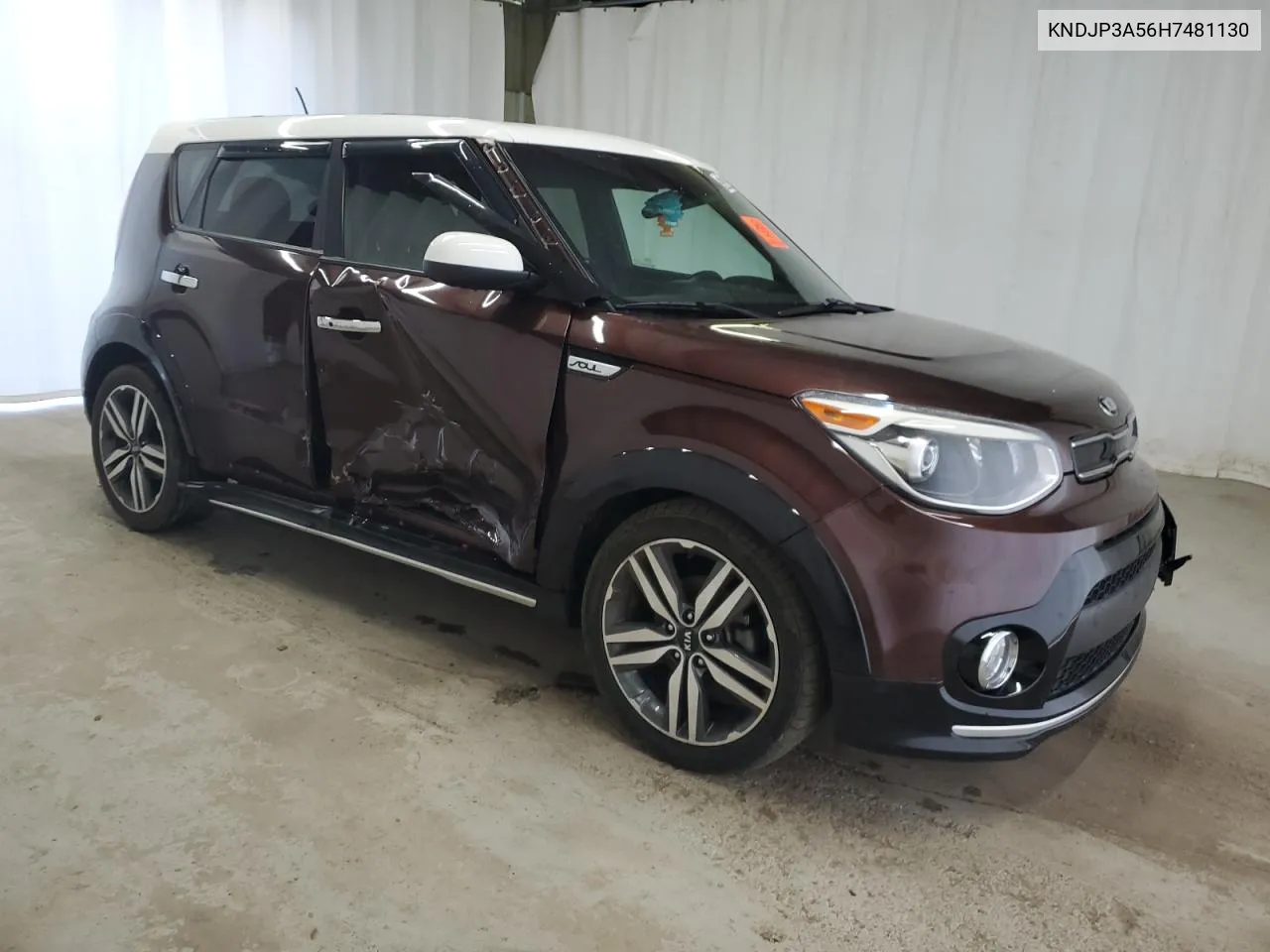 2017 Kia Soul + VIN: KNDJP3A56H7481130 Lot: 73333904