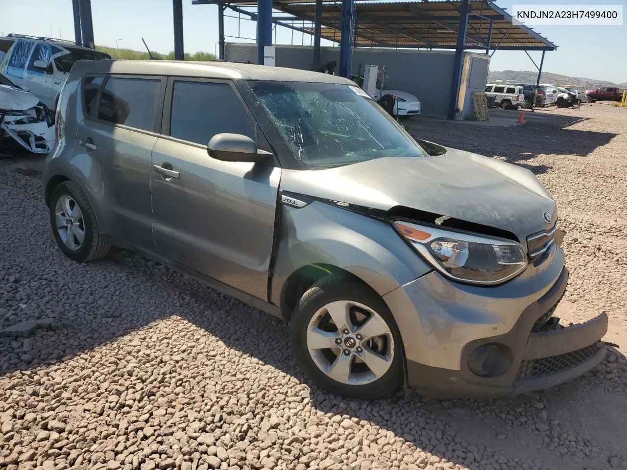 2017 Kia Soul VIN: KNDJN2A23H7499400 Lot: 73682084