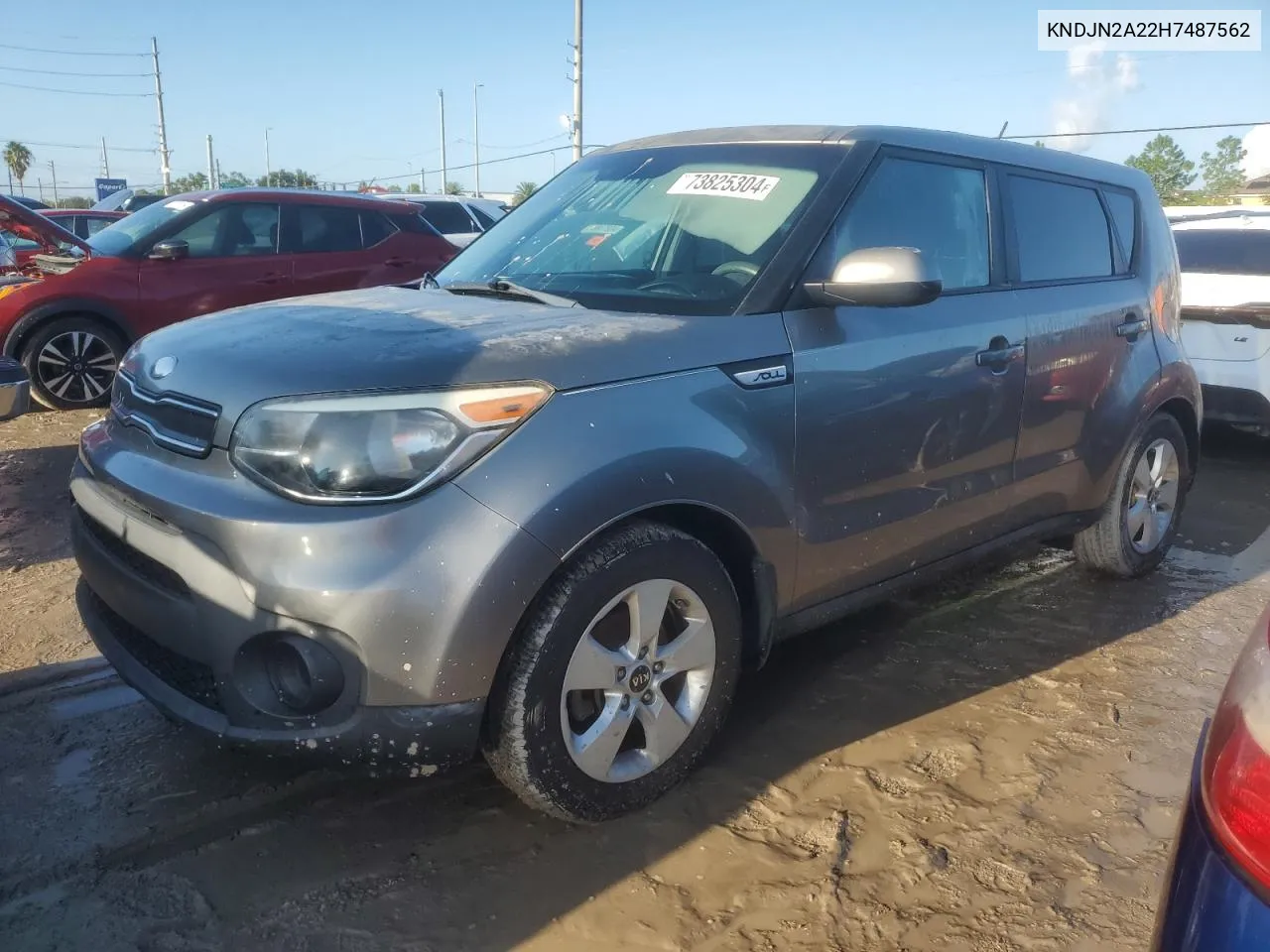 2017 Kia Soul VIN: KNDJN2A22H7487562 Lot: 73825304