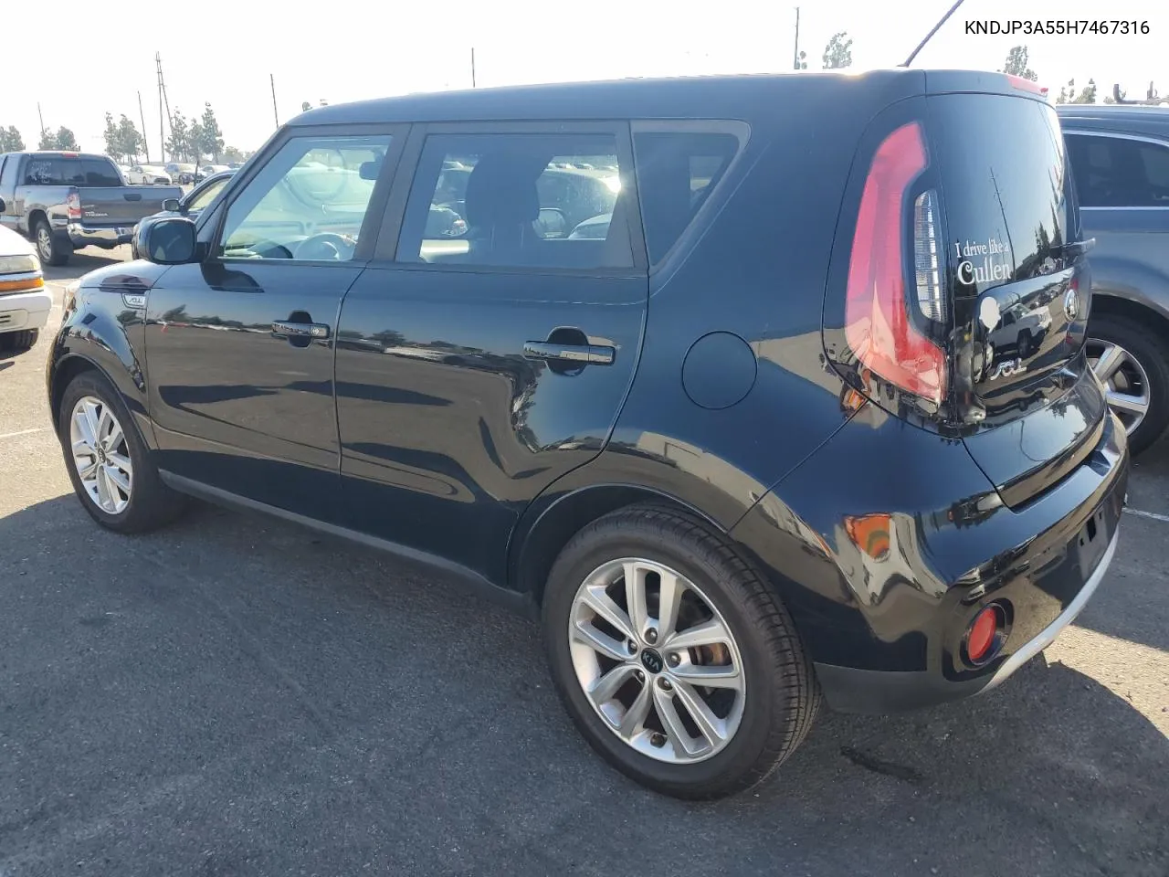 2017 Kia Soul + VIN: KNDJP3A55H7467316 Lot: 73843314