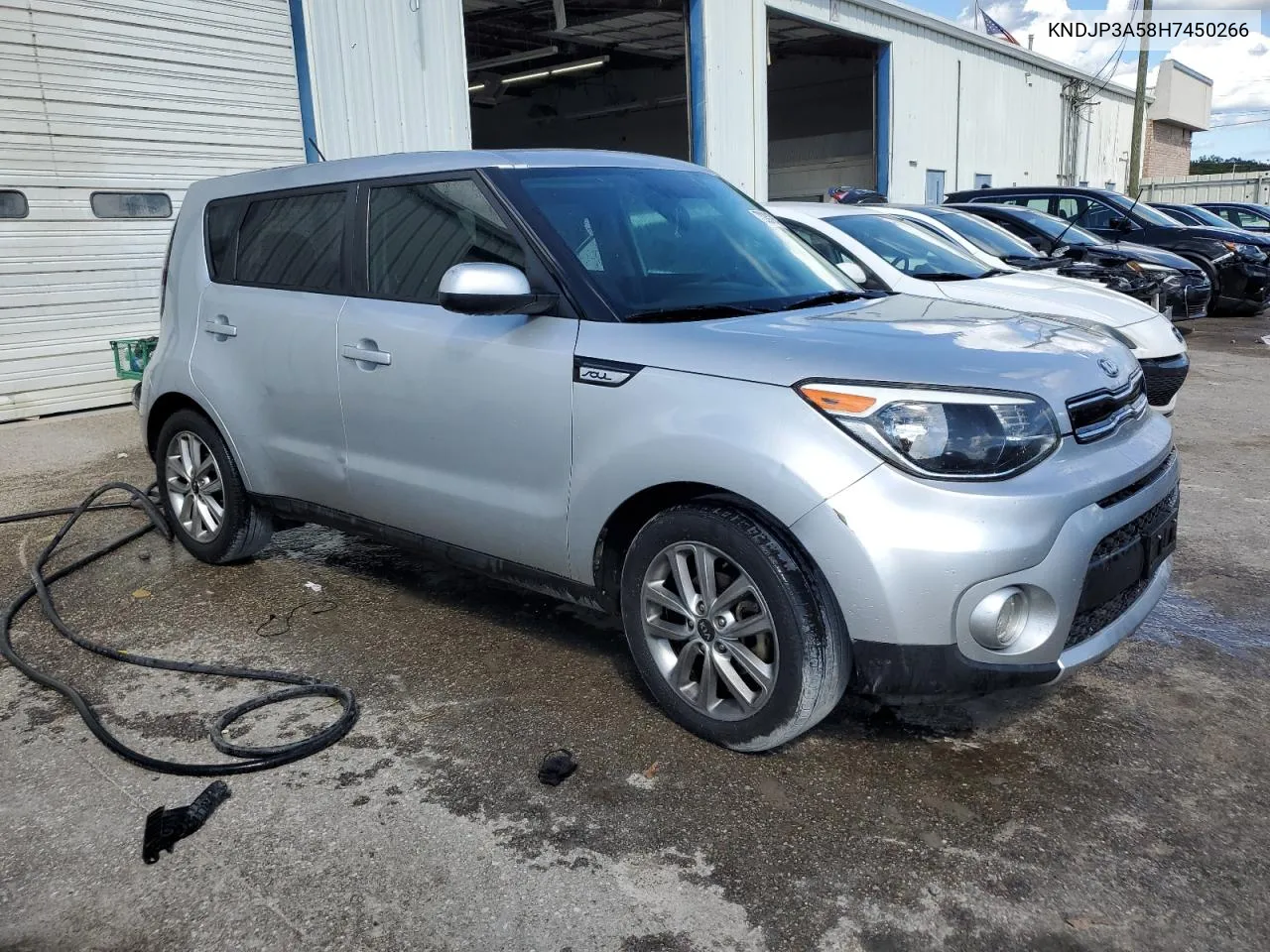 2017 Kia Soul + VIN: KNDJP3A58H7450266 Lot: 73961914