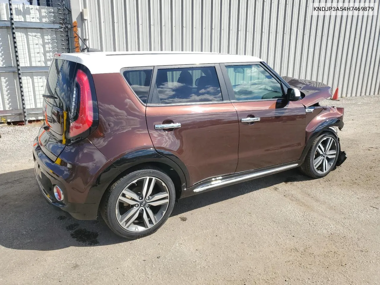 2017 Kia Soul + VIN: KNDJP3A54H7469879 Lot: 74017394