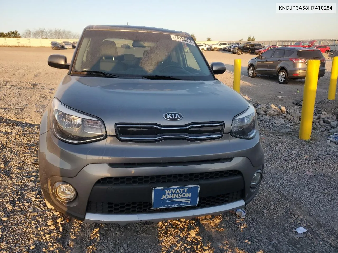 2017 Kia Soul + VIN: KNDJP3A58H7410284 Lot: 74188974