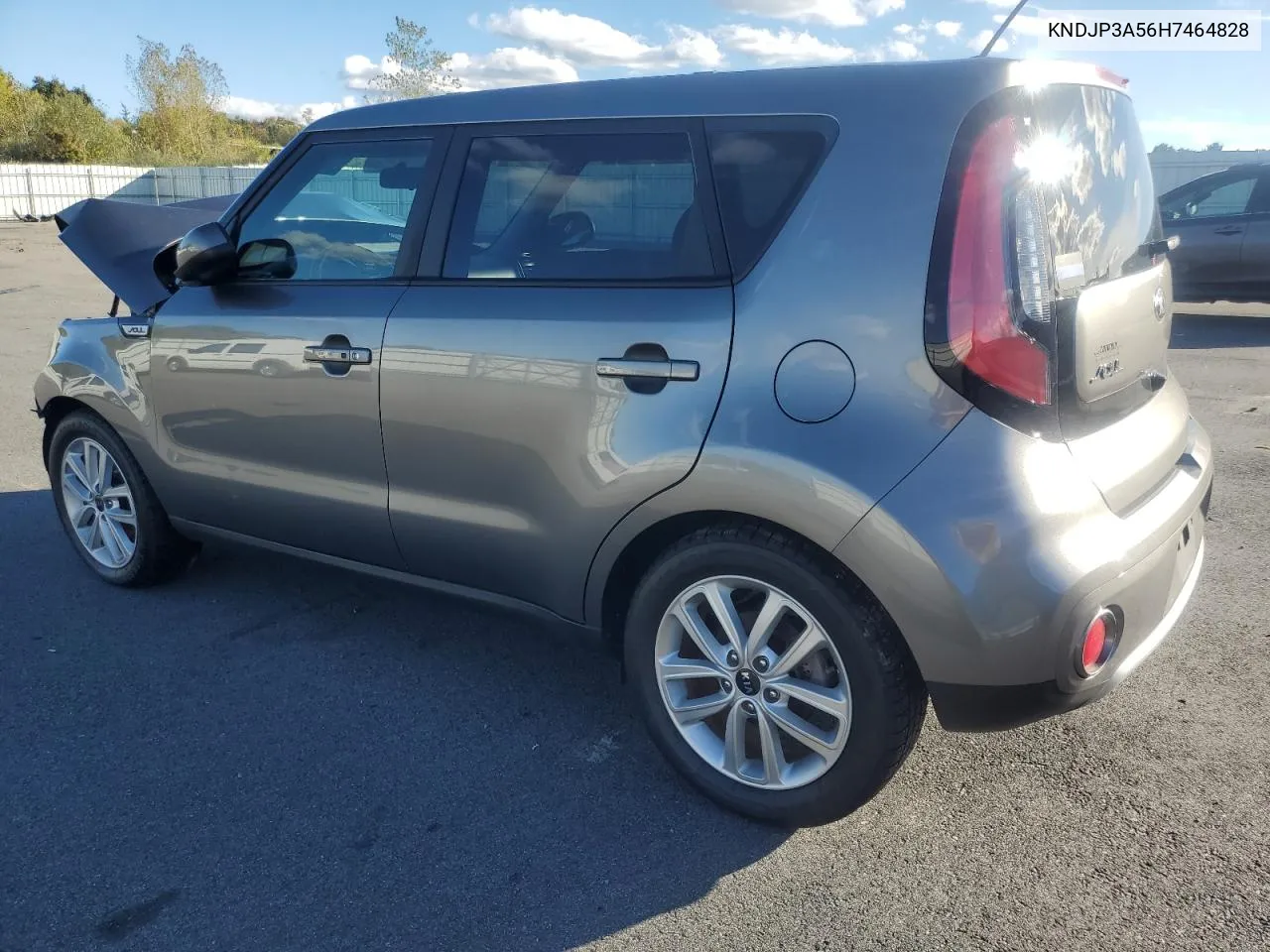 2017 Kia Soul + VIN: KNDJP3A56H7464828 Lot: 74249344