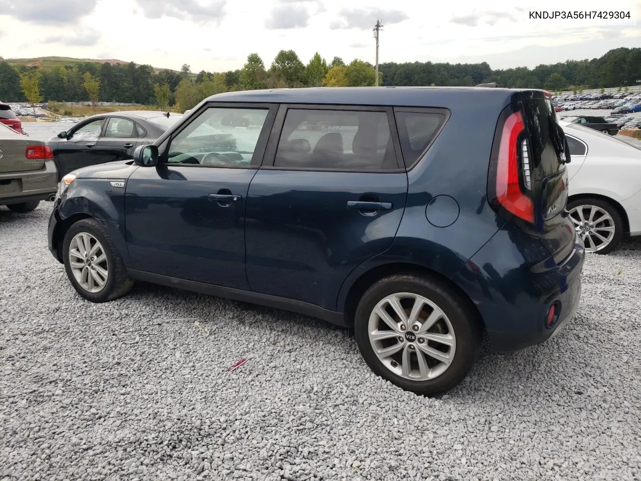 2017 Kia Soul + VIN: KNDJP3A56H7429304 Lot: 74515754