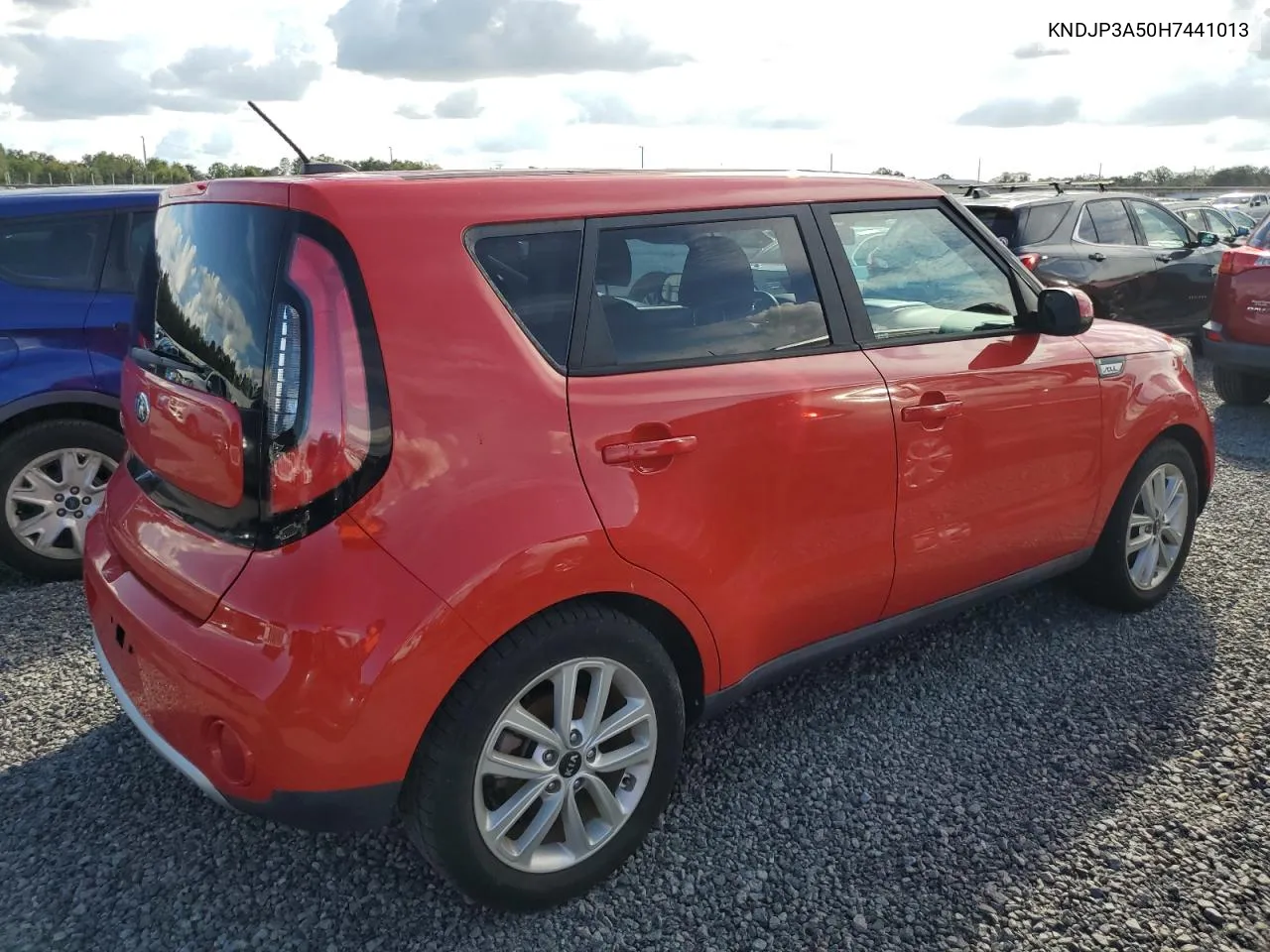 2017 Kia Soul + VIN: KNDJP3A50H7441013 Lot: 74546744