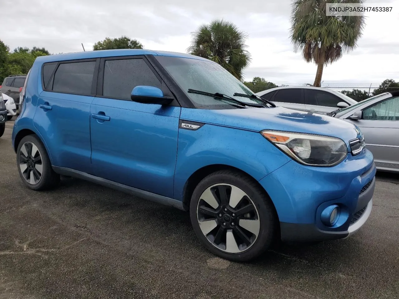 2017 Kia Soul + VIN: KNDJP3A52H7453387 Lot: 74792284