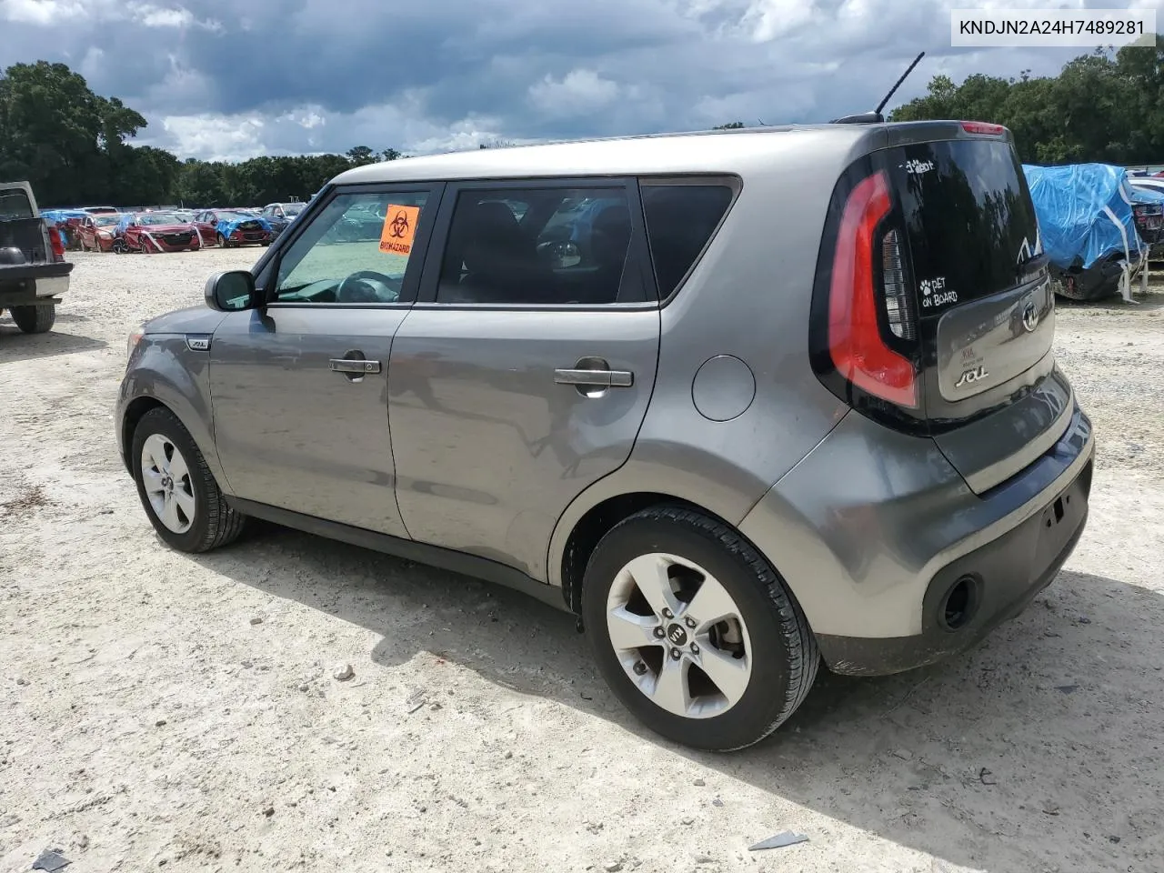 2017 Kia Soul VIN: KNDJN2A24H7489281 Lot: 74802904