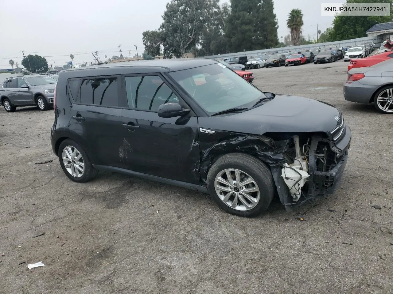 2017 Kia Soul + VIN: KNDJP3A54H7427941 Lot: 74849804