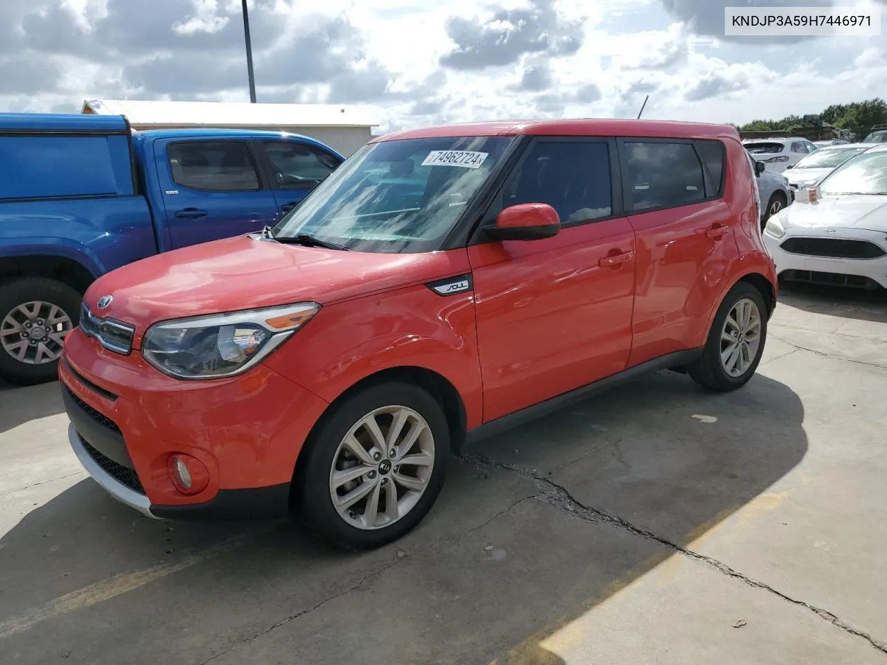 KNDJP3A59H7446971 2017 Kia Soul +