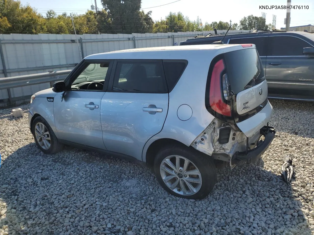 2017 Kia Soul + VIN: KNDJP3A58H7476110 Lot: 74979974