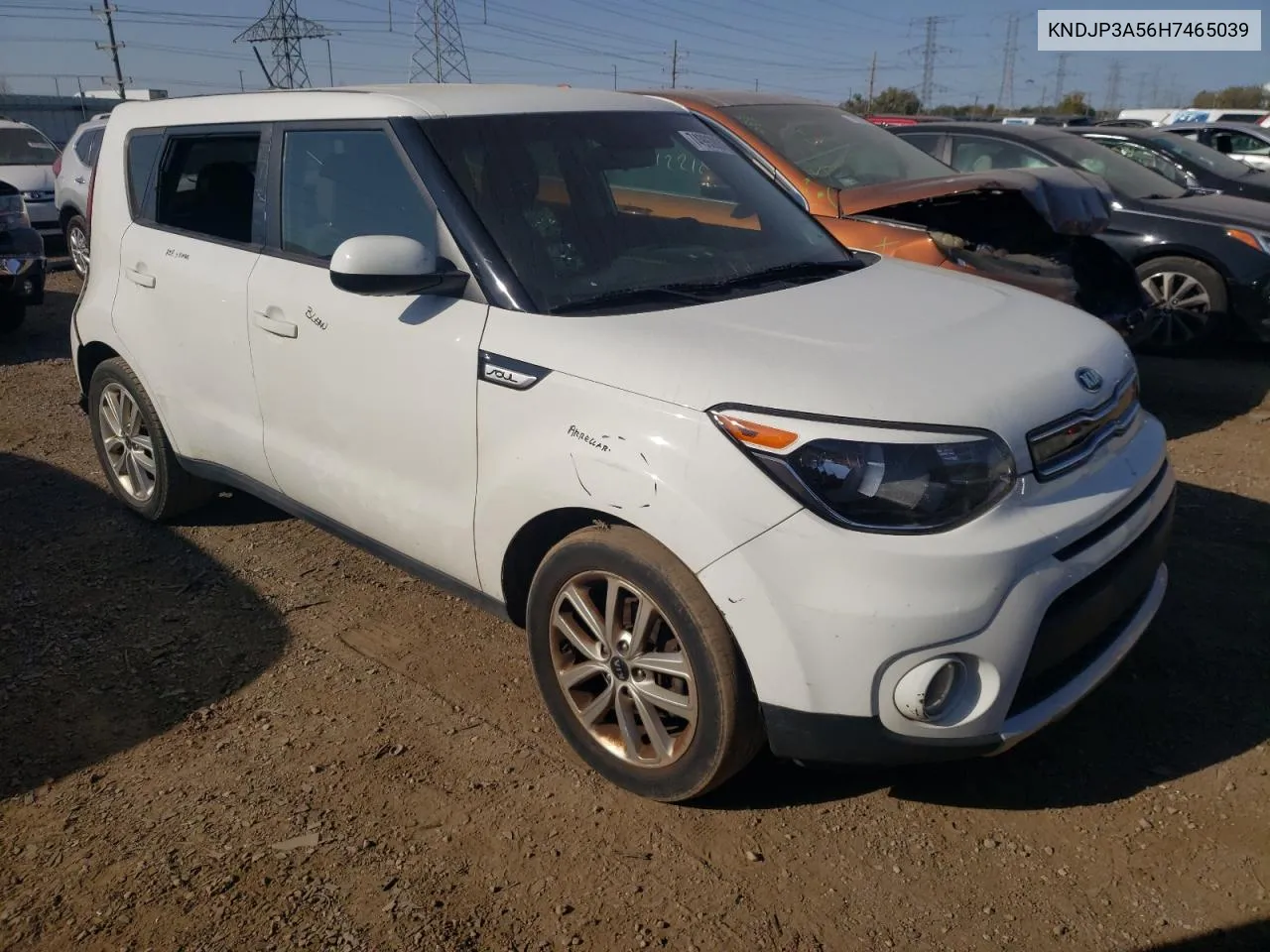 2017 Kia Soul + VIN: KNDJP3A56H7465039 Lot: 74993924