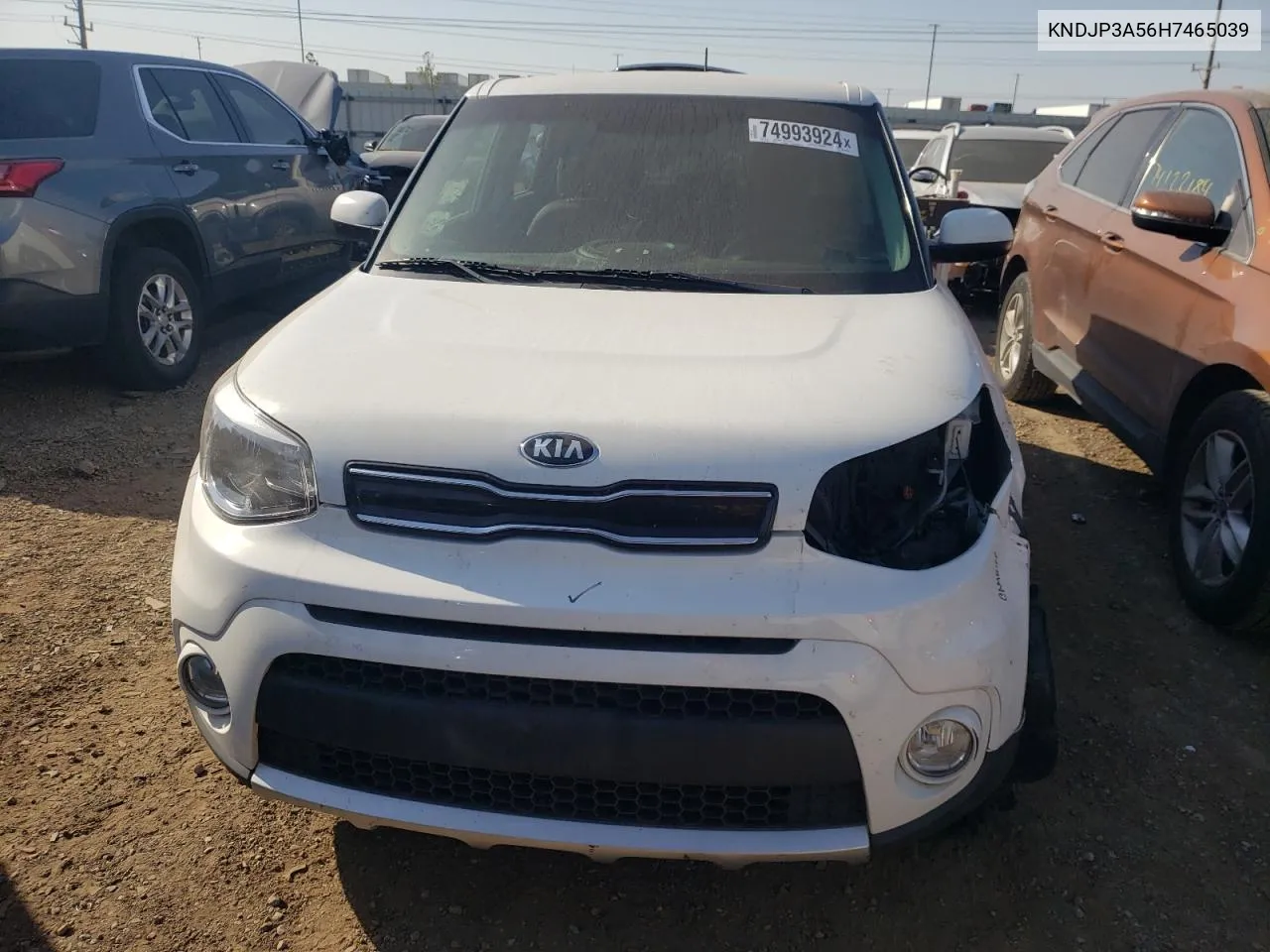 2017 Kia Soul + VIN: KNDJP3A56H7465039 Lot: 74993924