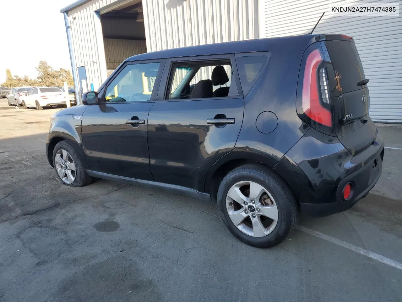 2017 Kia Soul VIN: KNDJN2A27H7474385 Lot: 75041874