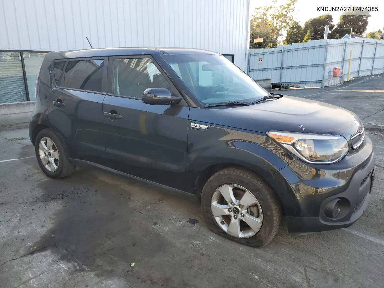 2017 Kia Soul VIN: KNDJN2A27H7474385 Lot: 75041874