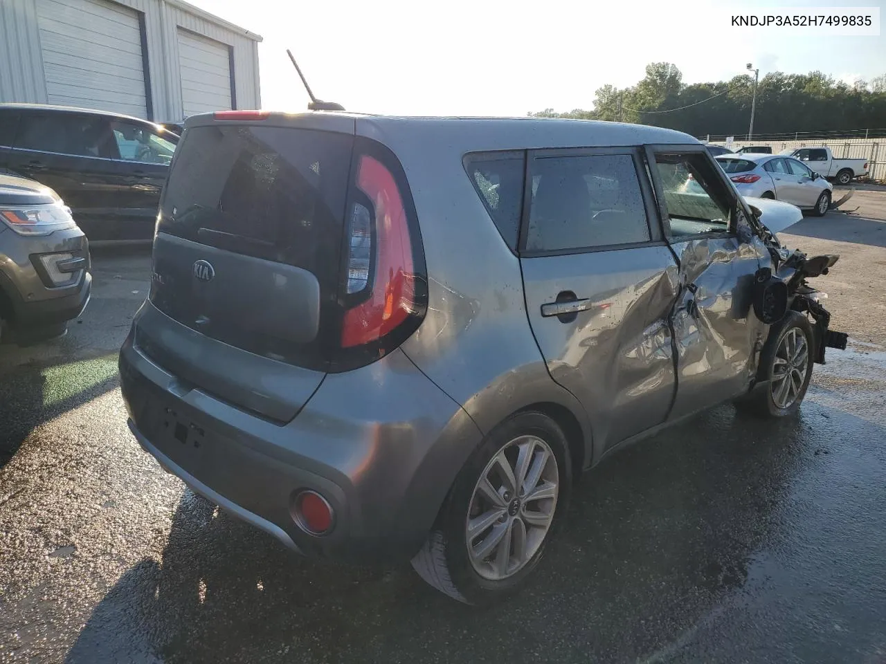 2017 Kia Soul + VIN: KNDJP3A52H7499835 Lot: 75066954