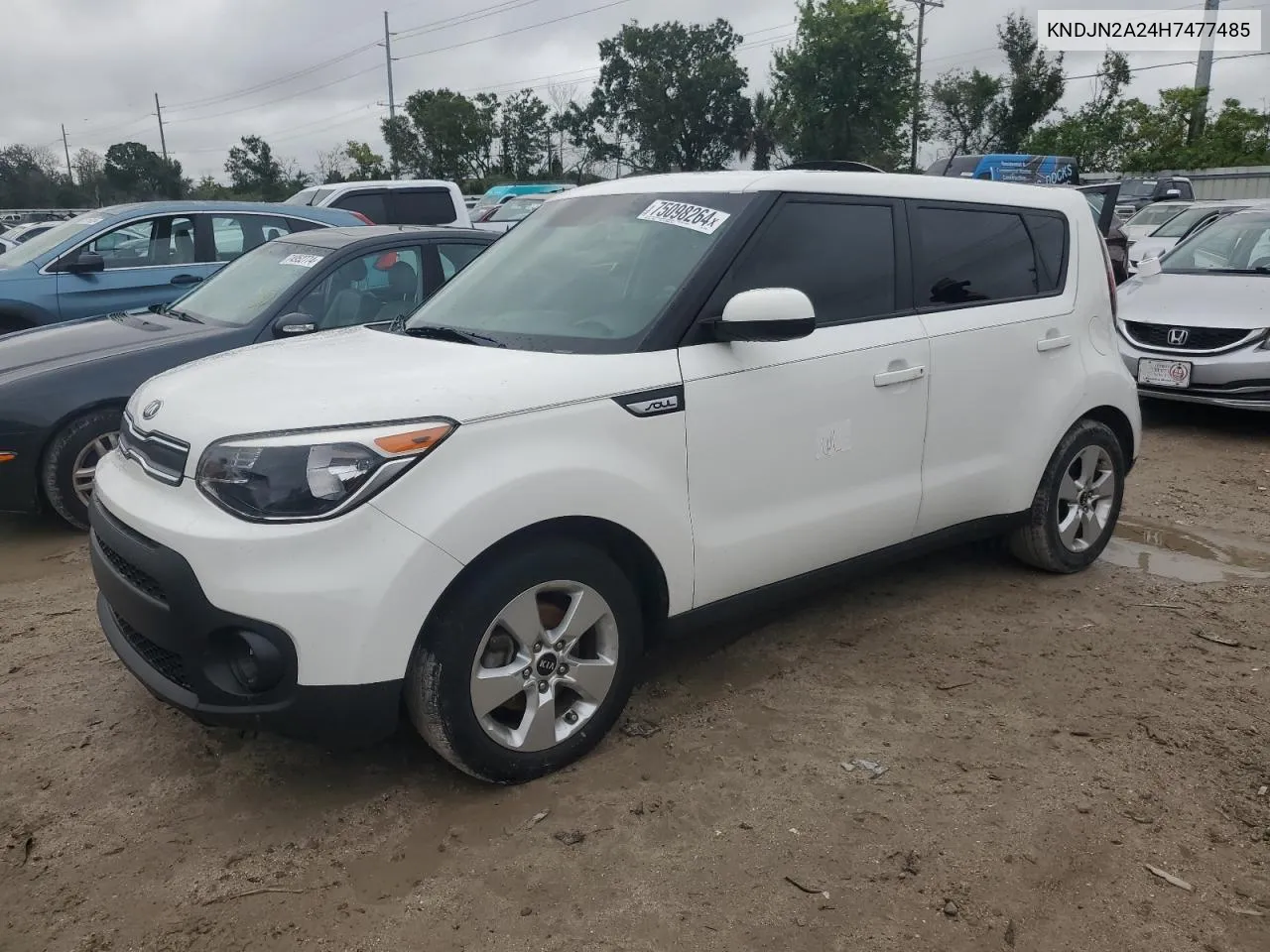 2017 Kia Soul VIN: KNDJN2A24H7477485 Lot: 75098264