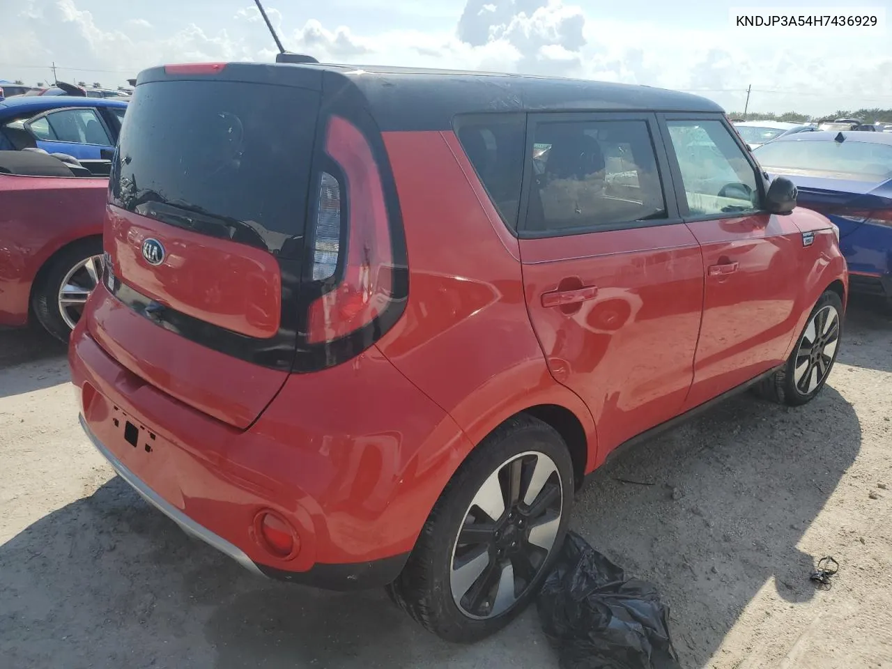 2017 Kia Soul + VIN: KNDJP3A54H7436929 Lot: 75413654