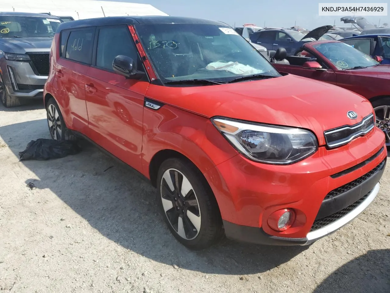 2017 Kia Soul + VIN: KNDJP3A54H7436929 Lot: 75413654