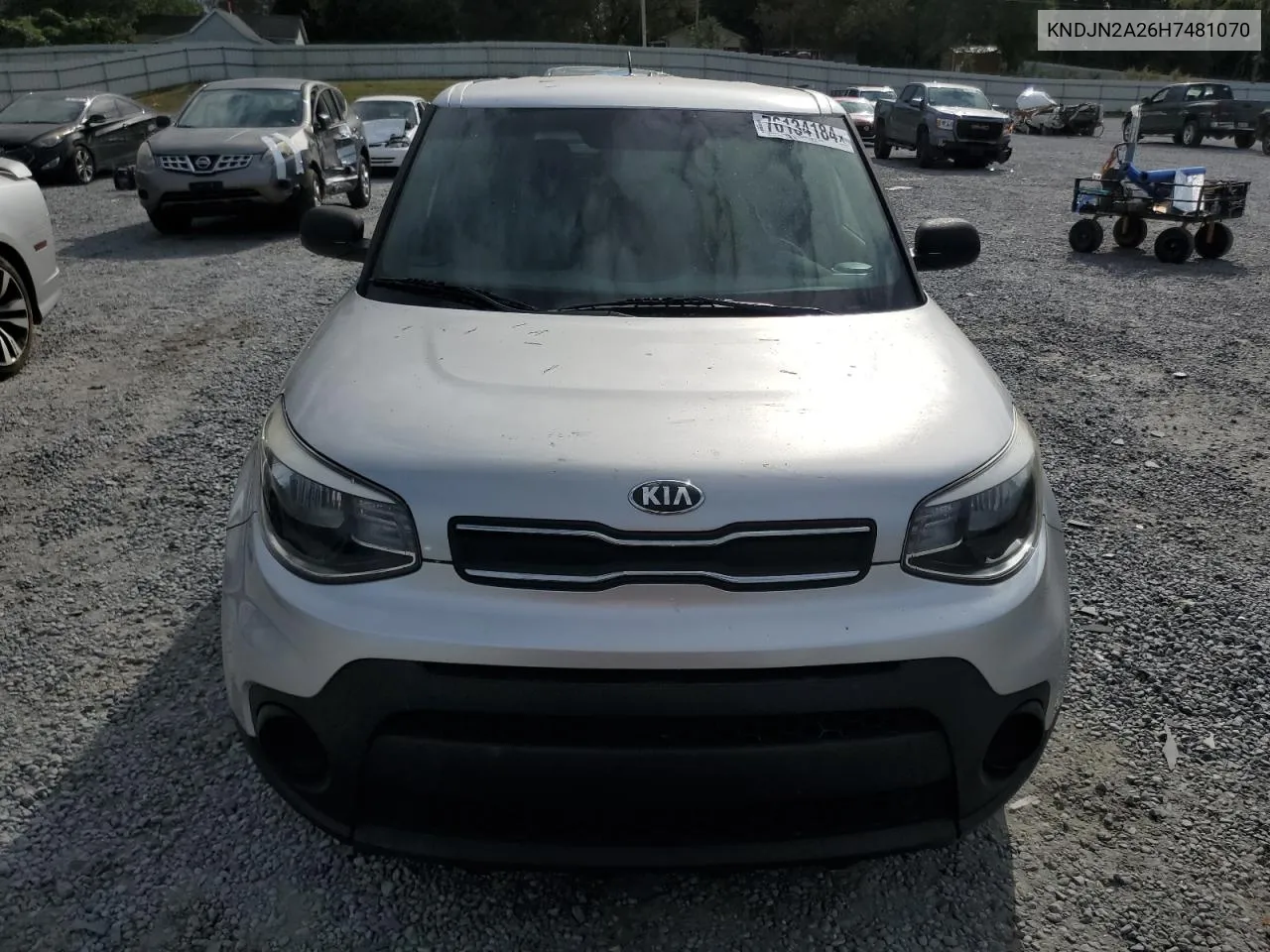 2017 Kia Soul VIN: KNDJN2A26H7481070 Lot: 76134184