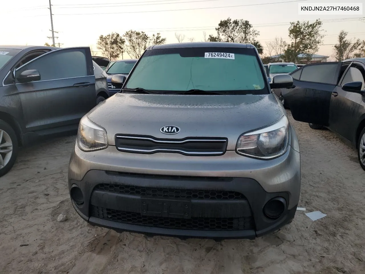 2017 Kia Soul VIN: KNDJN2A27H7460468 Lot: 76249424