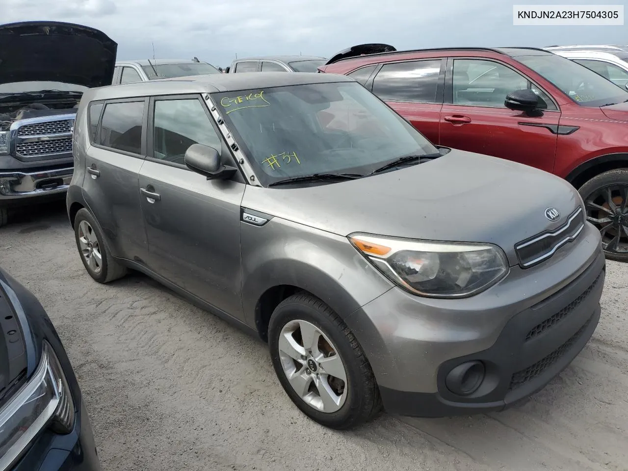 2017 Kia Soul VIN: KNDJN2A23H7504305 Lot: 76795124