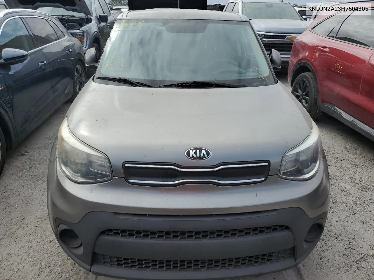 2017 Kia Soul VIN: KNDJN2A23H7504305 Lot: 76795124