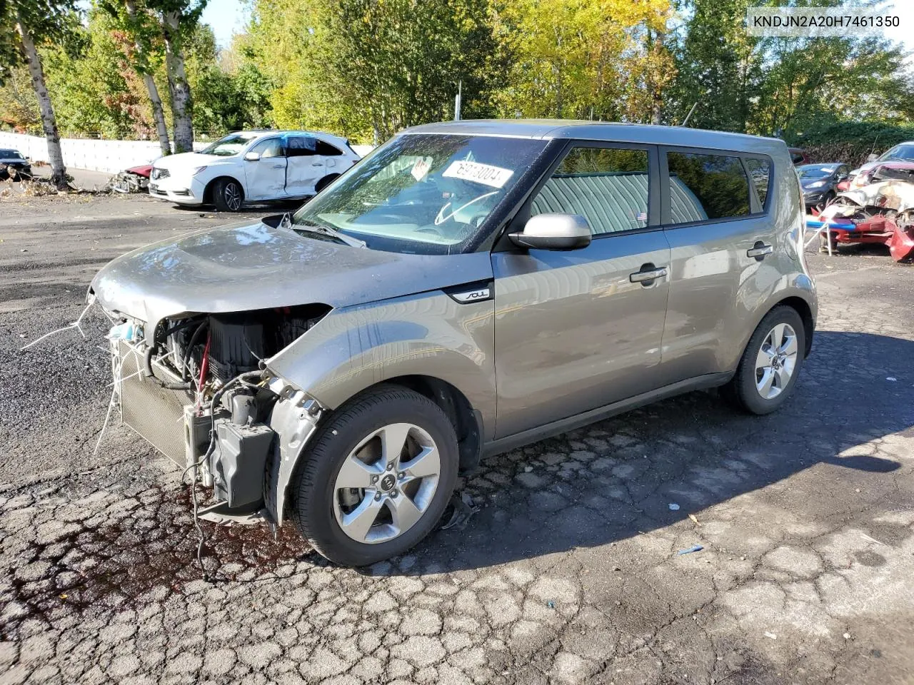 2017 Kia Soul VIN: KNDJN2A20H7461350 Lot: 76913004