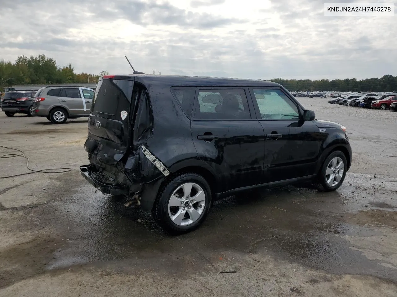 2017 Kia Soul VIN: KNDJN2A24H7445278 Lot: 76921984