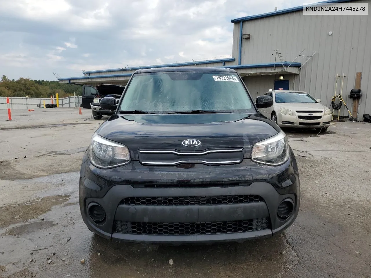 2017 Kia Soul VIN: KNDJN2A24H7445278 Lot: 76921984