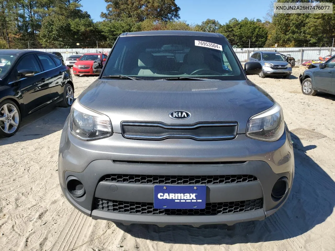 2017 Kia Soul VIN: KNDJN2A26H7476077 Lot: 76953504