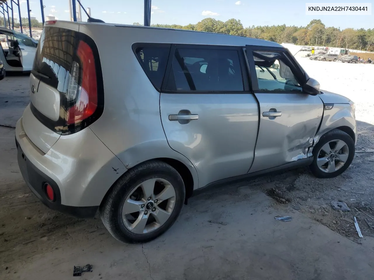 2017 Kia Soul VIN: KNDJN2A22H7430441 Lot: 76995504