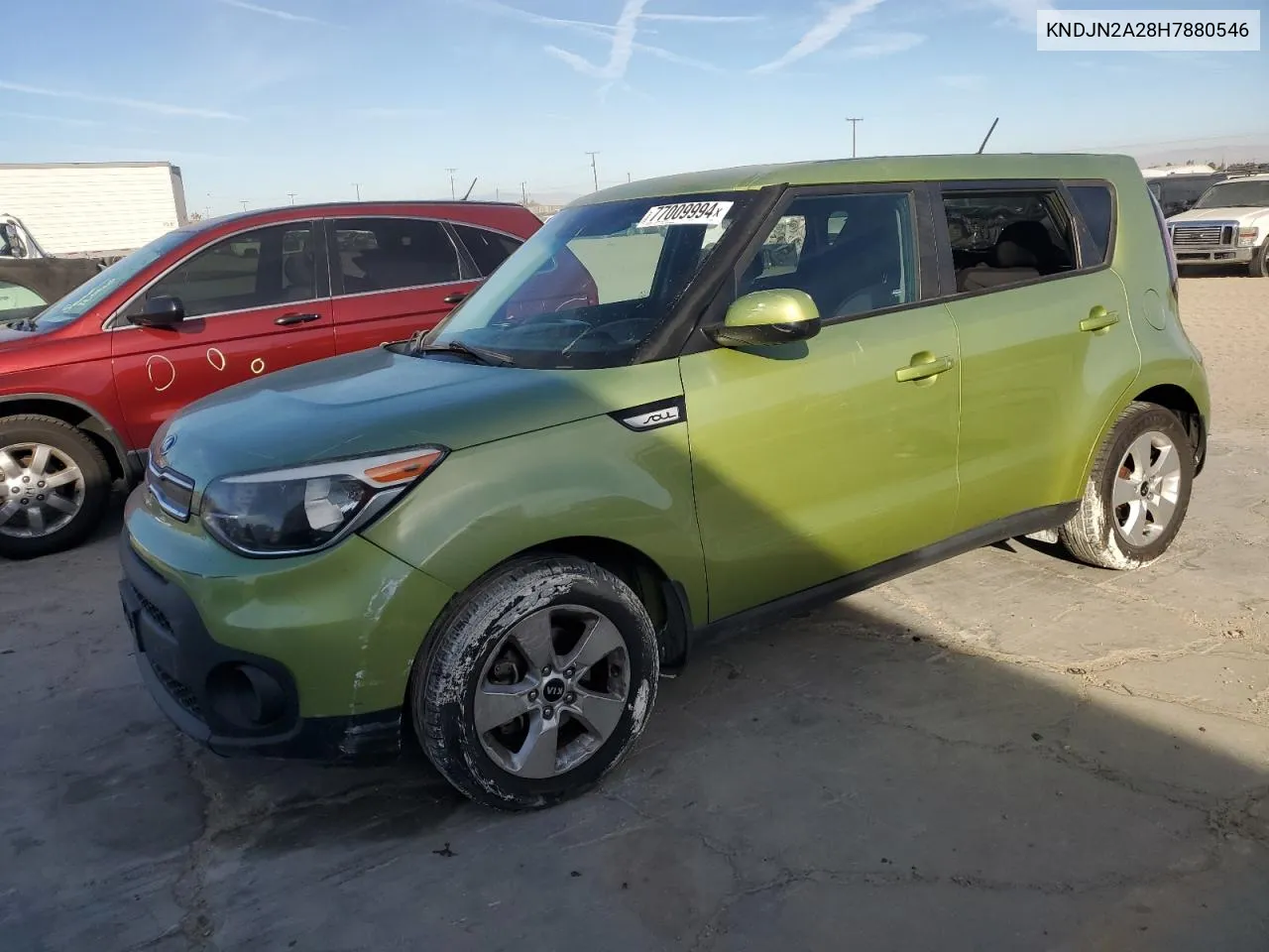 2017 Kia Soul VIN: KNDJN2A28H7880546 Lot: 77009994