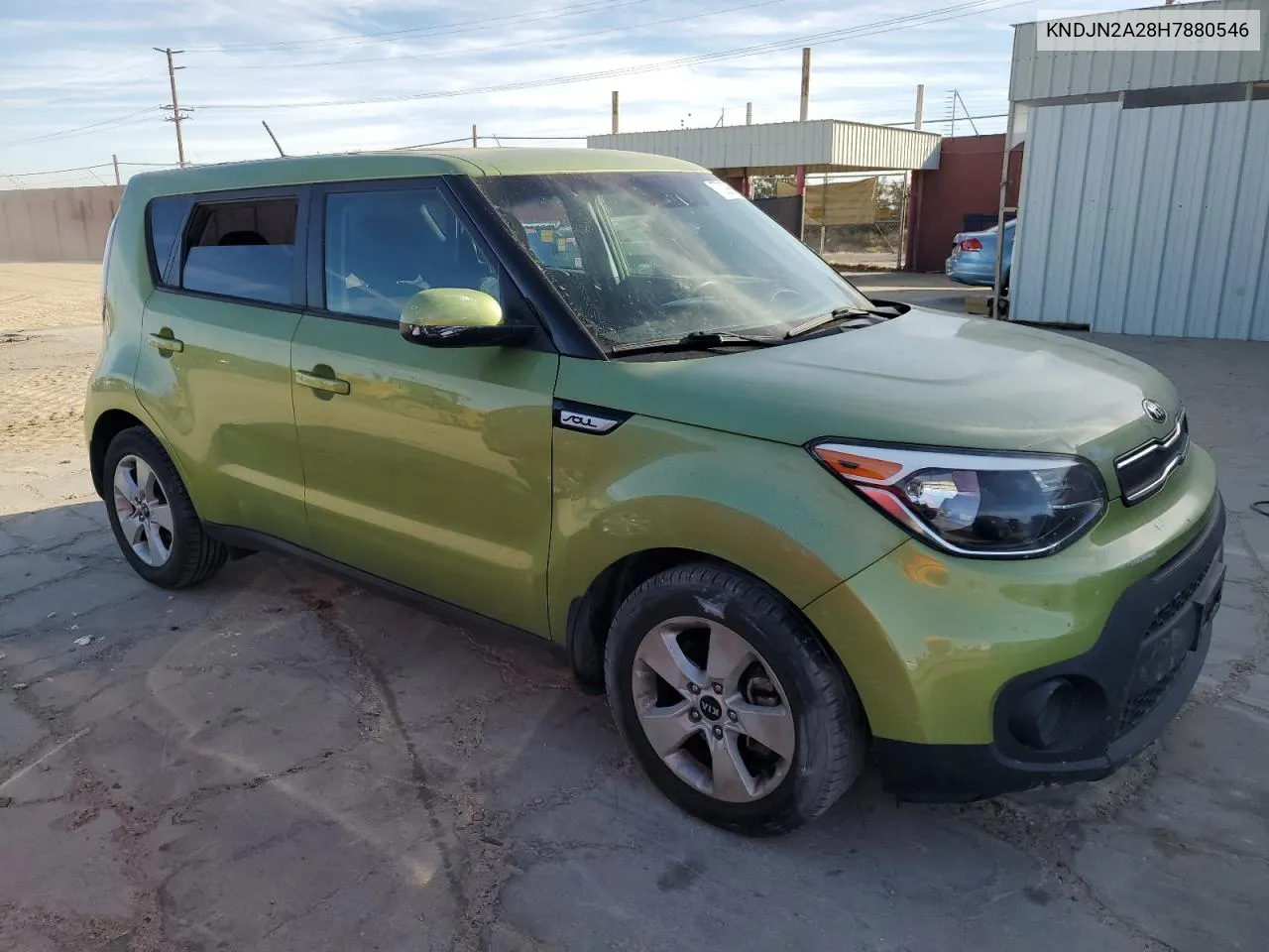 2017 Kia Soul VIN: KNDJN2A28H7880546 Lot: 77009994