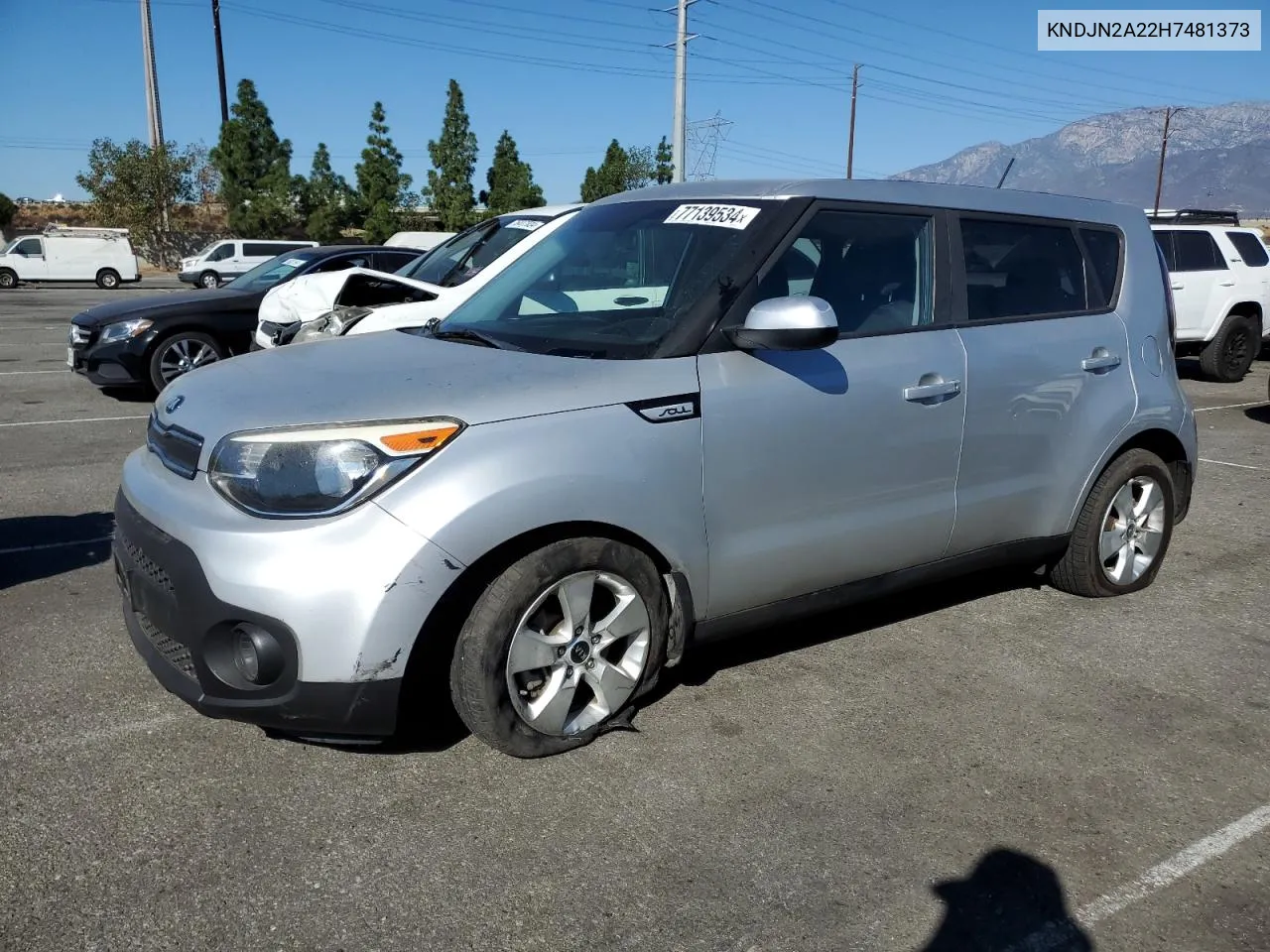 KNDJN2A22H7481373 2017 Kia Soul