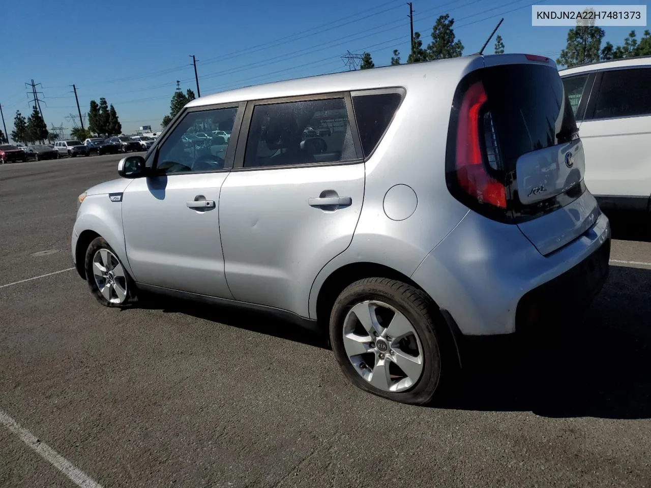 2017 Kia Soul VIN: KNDJN2A22H7481373 Lot: 77139534