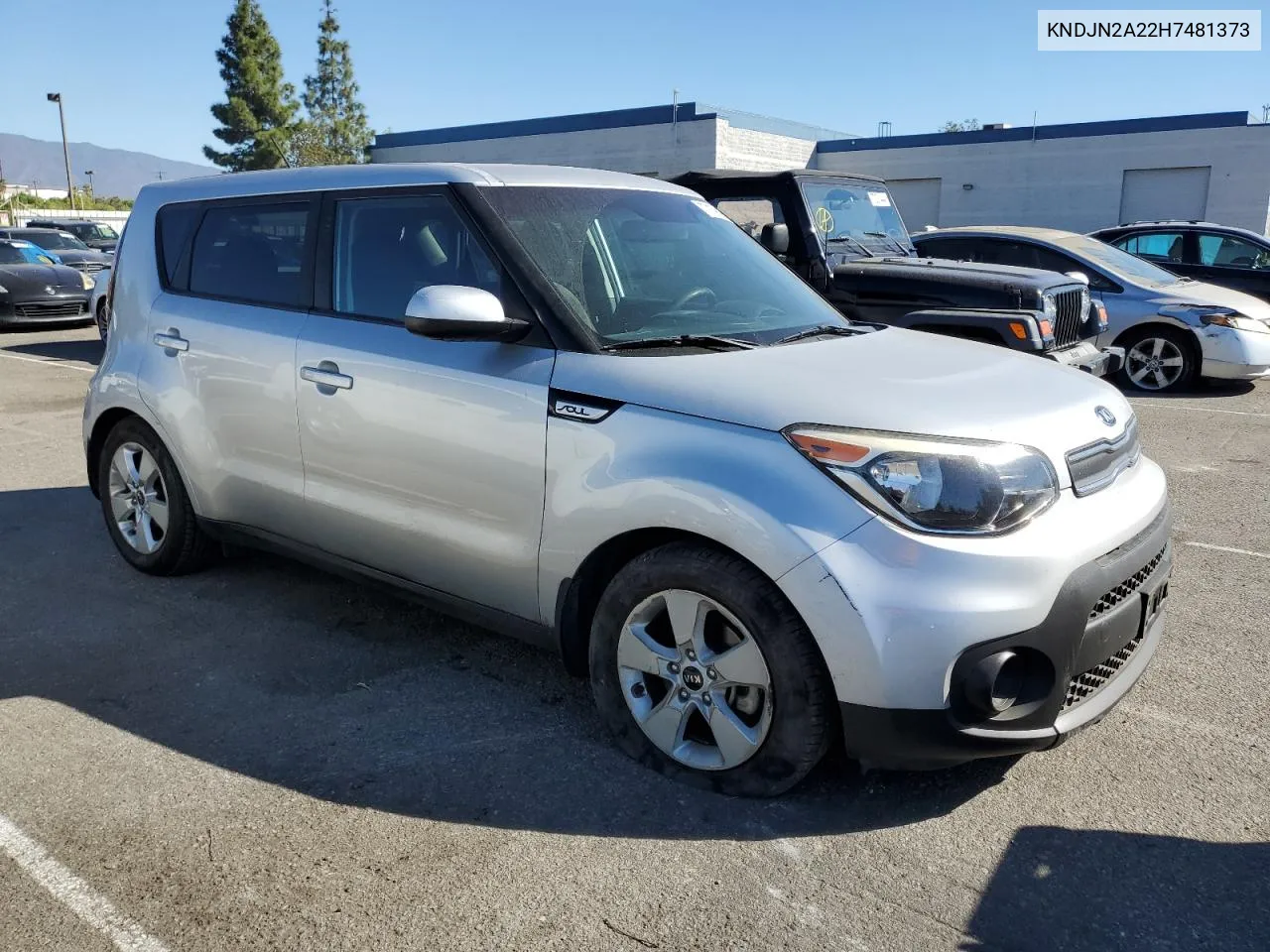 2017 Kia Soul VIN: KNDJN2A22H7481373 Lot: 77139534