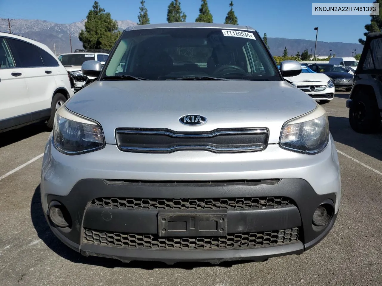 2017 Kia Soul VIN: KNDJN2A22H7481373 Lot: 77139534