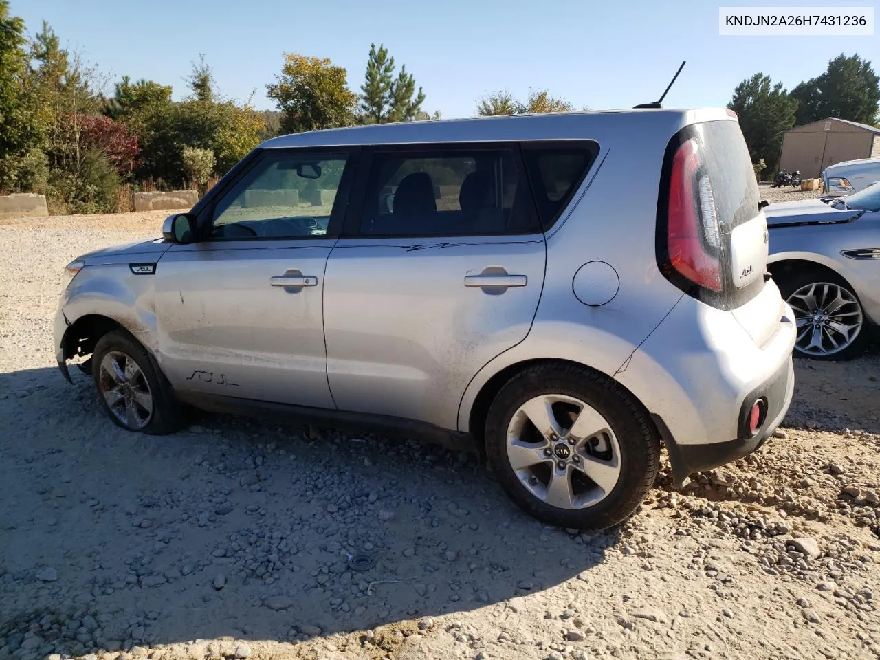 2017 Kia Soul VIN: KNDJN2A26H7431236 Lot: 77166784