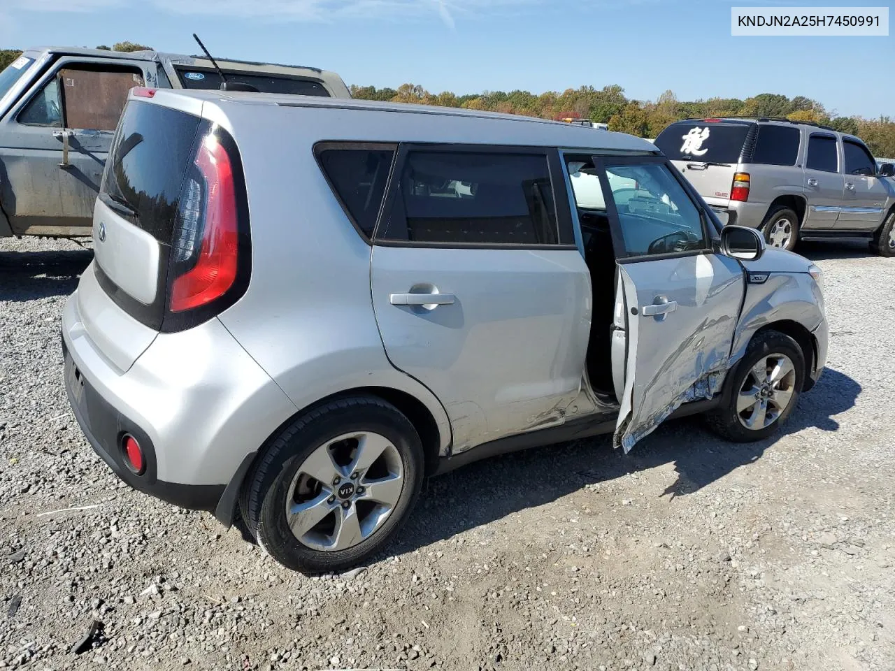 2017 Kia Soul VIN: KNDJN2A25H7450991 Lot: 77563844