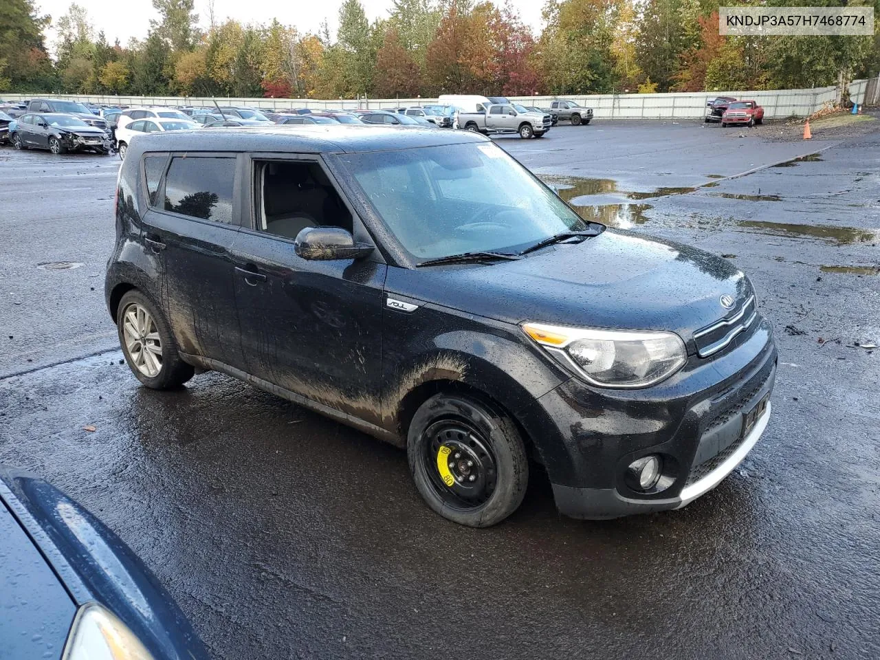 2017 Kia Soul + VIN: KNDJP3A57H7468774 Lot: 77976814