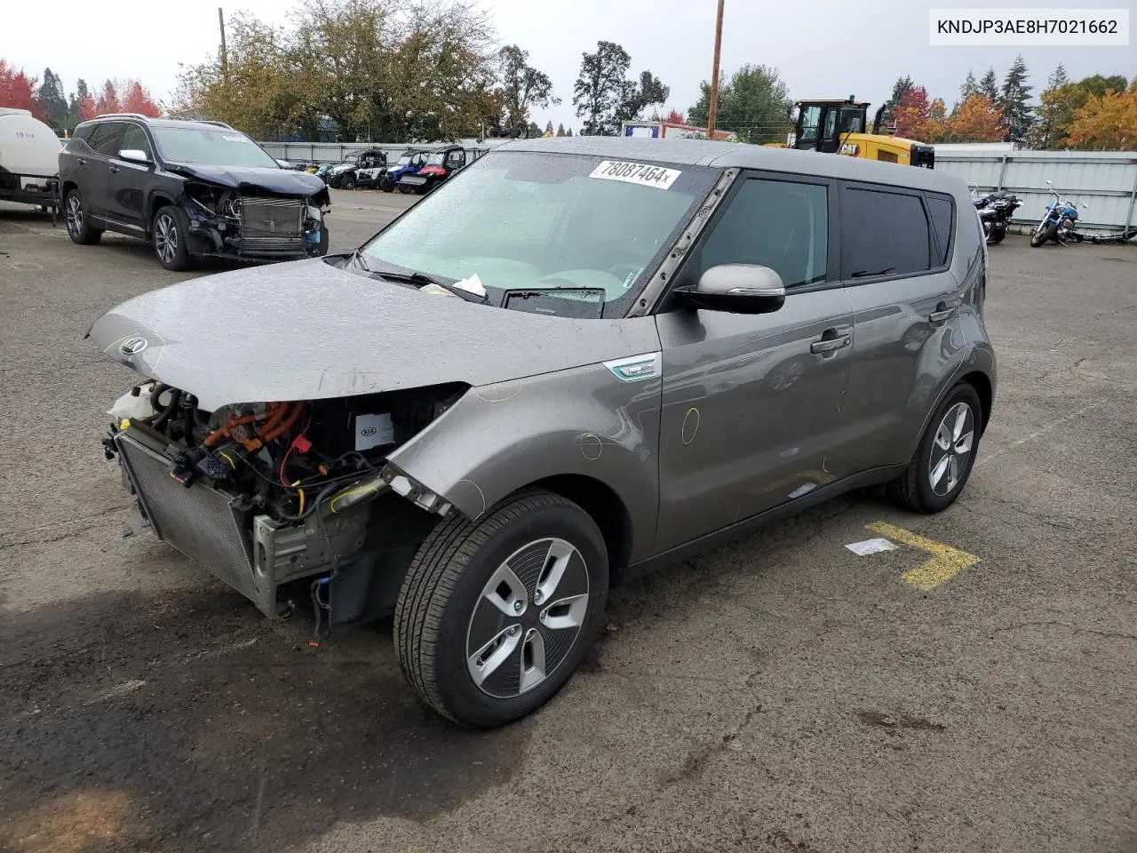 2017 Kia Soul Ev VIN: KNDJP3AE8H7021662 Lot: 78087464