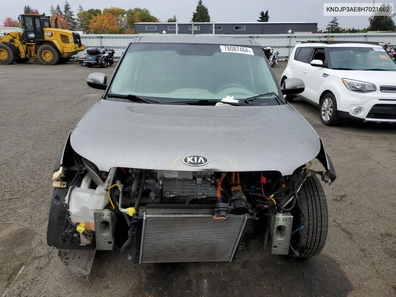 2017 Kia Soul Ev VIN: KNDJP3AE8H7021662 Lot: 78087464