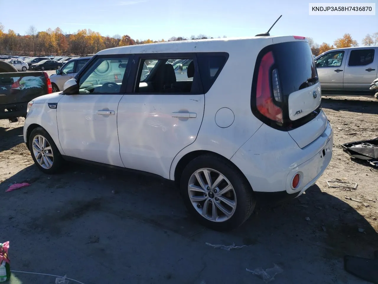 2017 Kia Soul + VIN: KNDJP3A58H7436870 Lot: 78151854