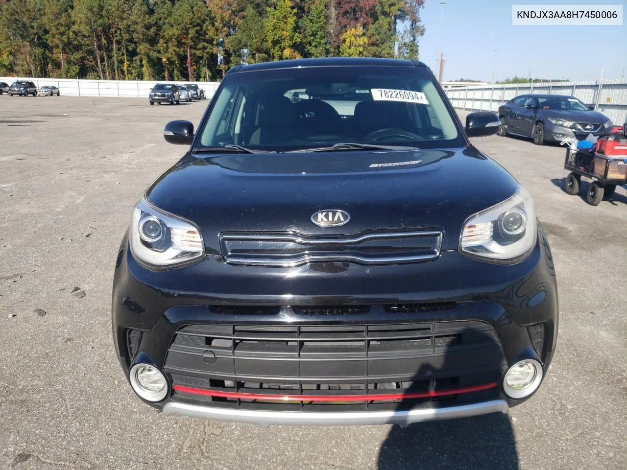 2017 Kia Soul ! VIN: KNDJX3AA8H7450006 Lot: 78226094