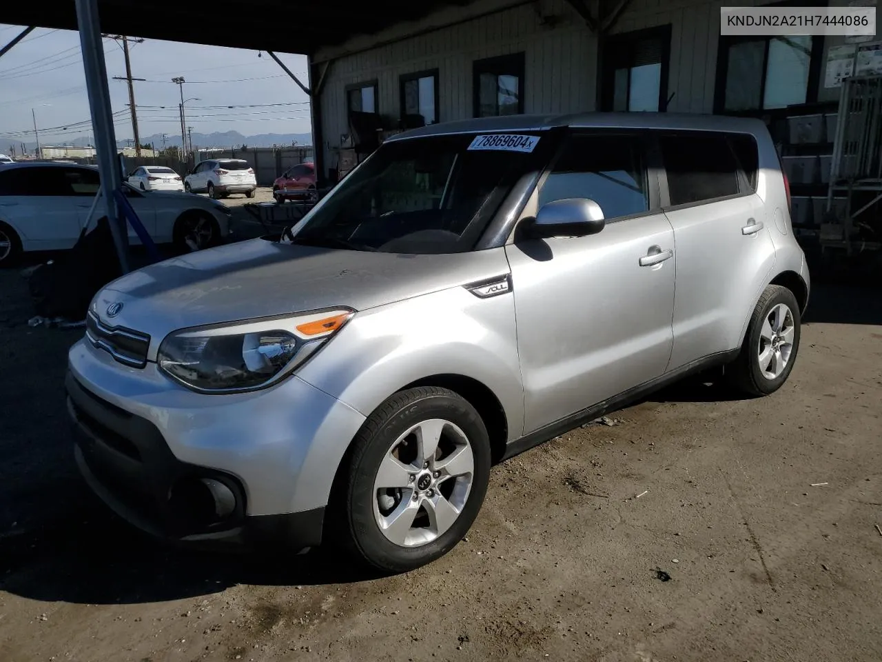 2017 Kia Soul VIN: KNDJN2A21H7444086 Lot: 78869604