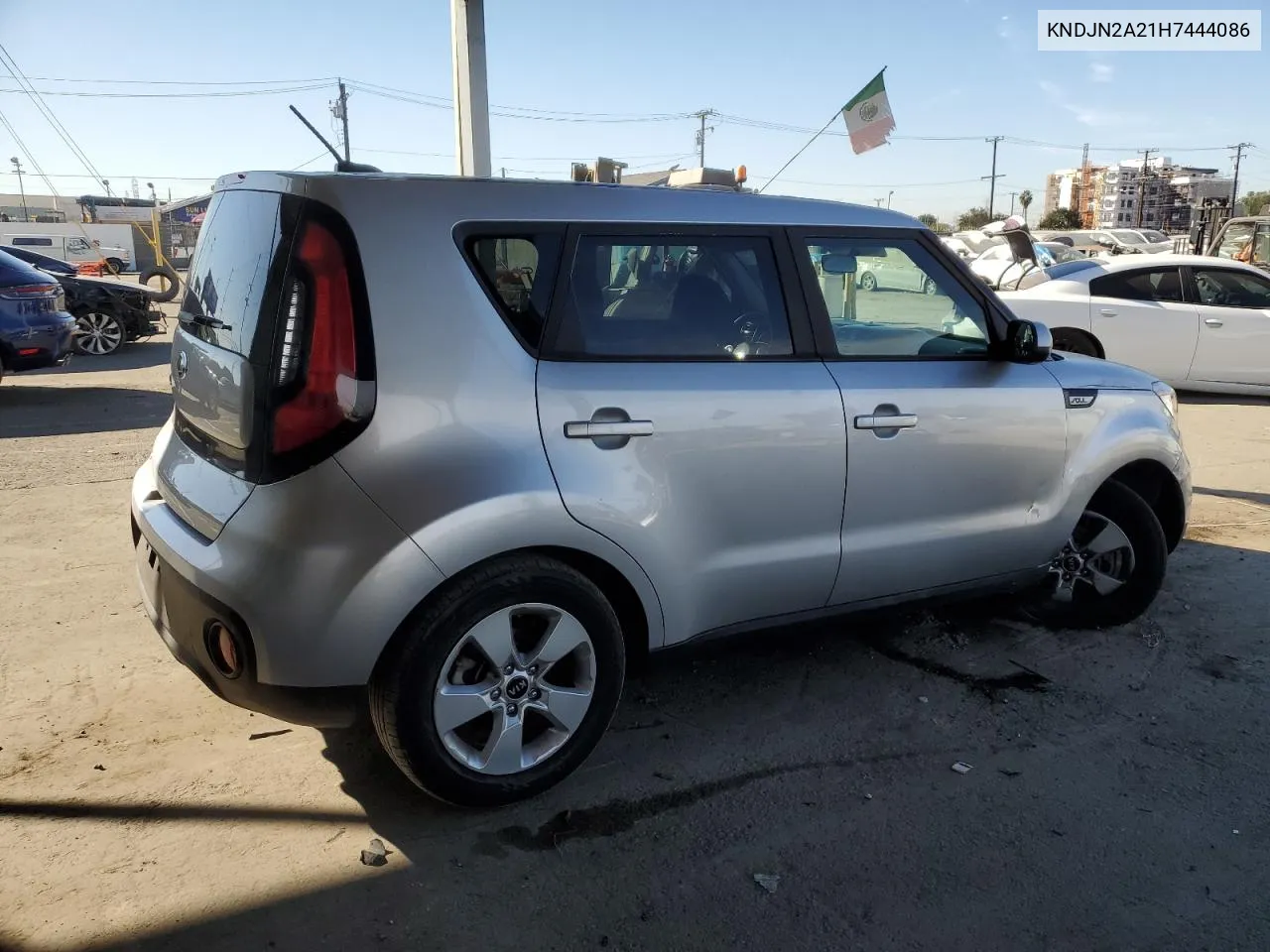 2017 Kia Soul VIN: KNDJN2A21H7444086 Lot: 78869604