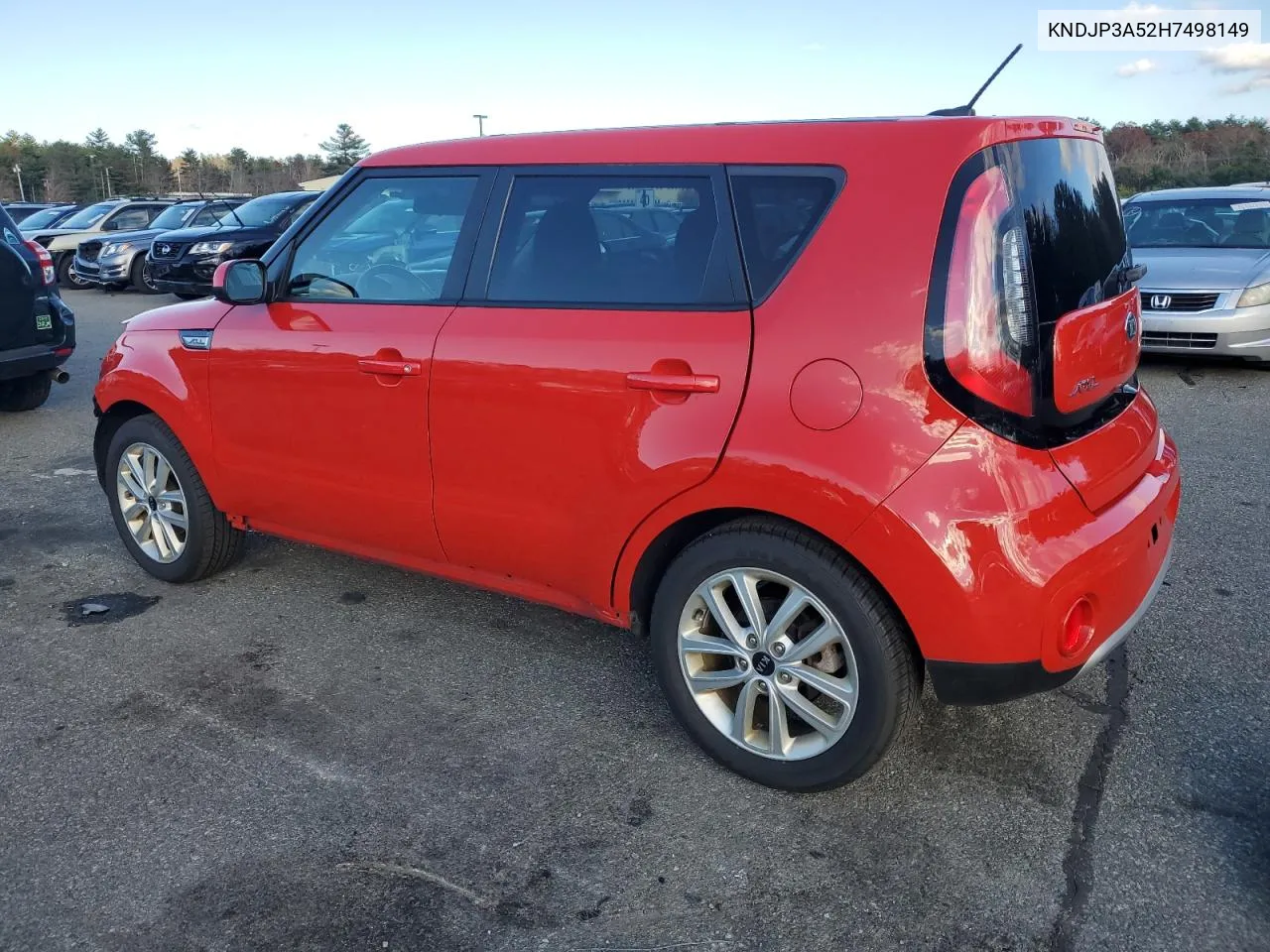 2017 Kia Soul + VIN: KNDJP3A52H7498149 Lot: 80417324