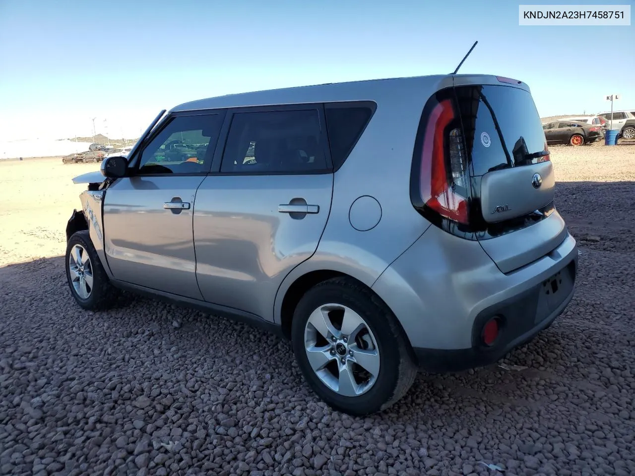 2017 Kia Soul VIN: KNDJN2A23H7458751 Lot: 80535044