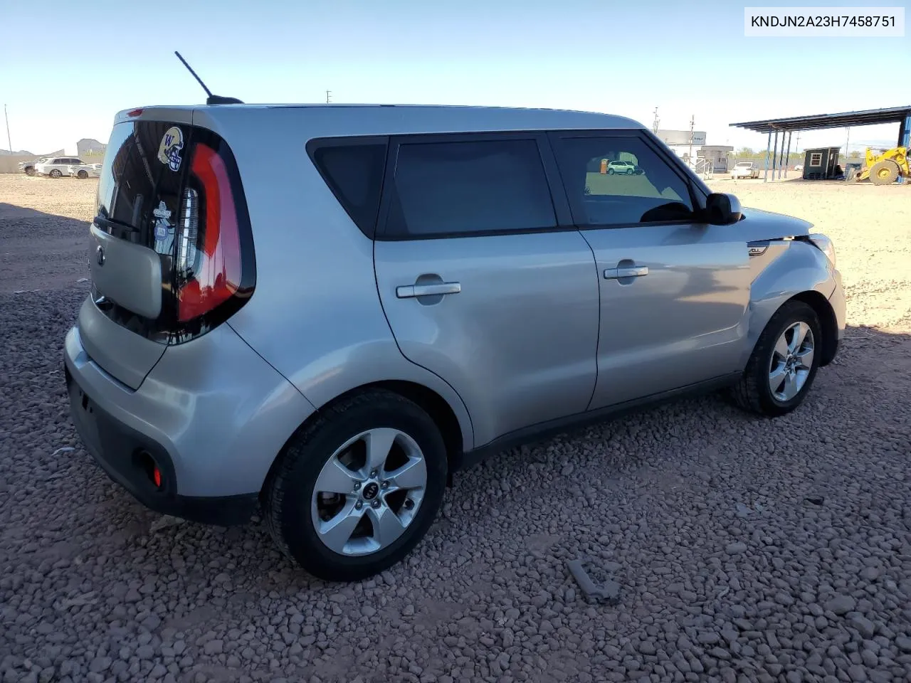 2017 Kia Soul VIN: KNDJN2A23H7458751 Lot: 80535044